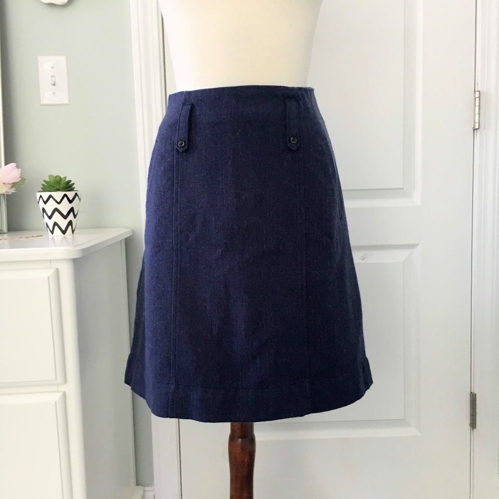 Wool lined skirt with pockets!